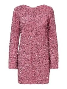 Vestido Lentejuelas Rosa