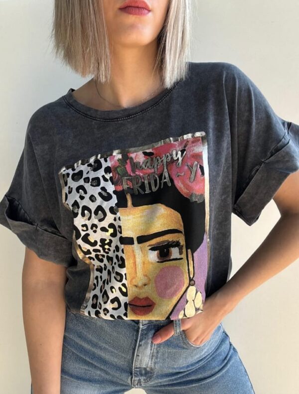 Camiseta Frida Print