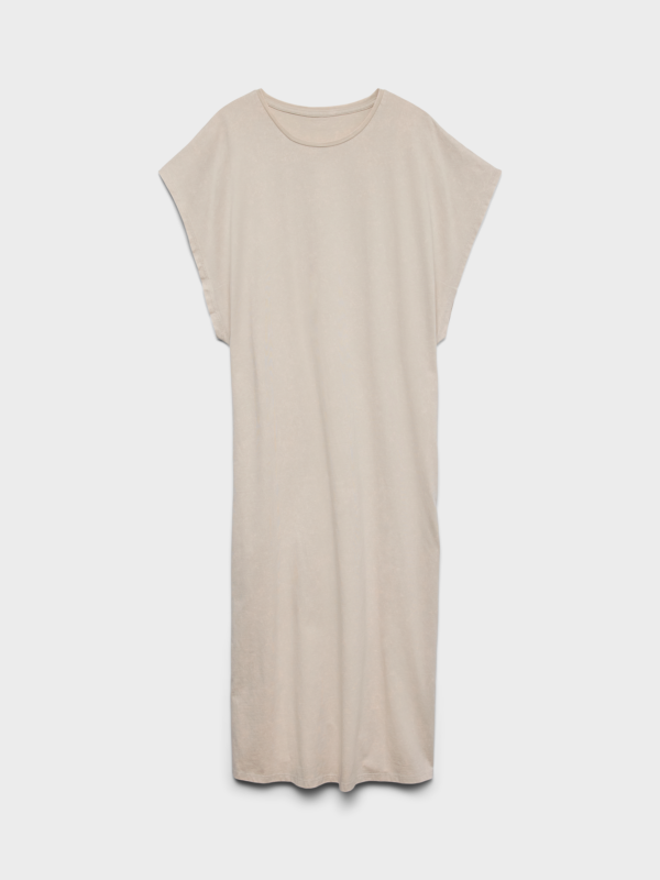 Vestido Largo Beige