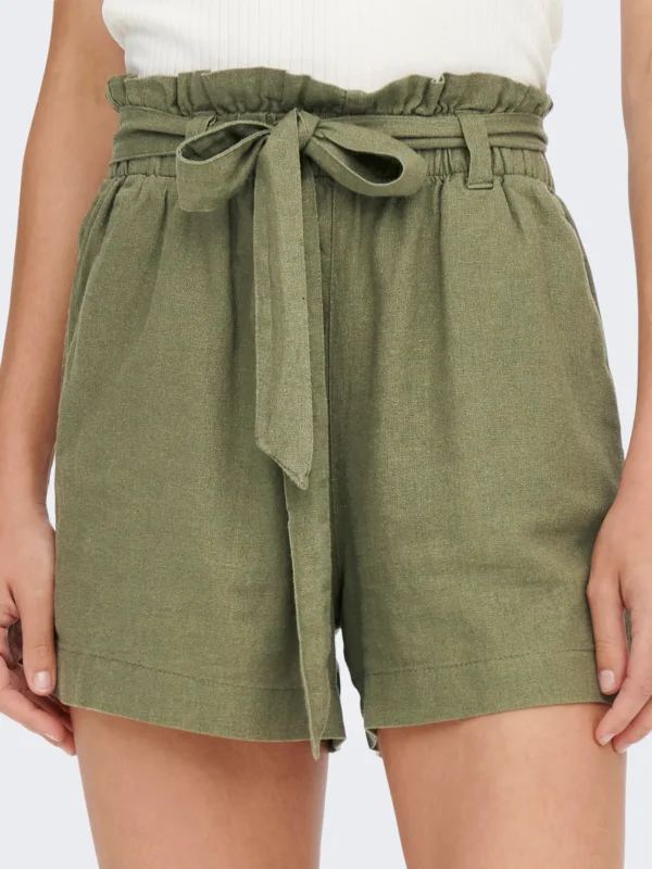 Short Lino Verde