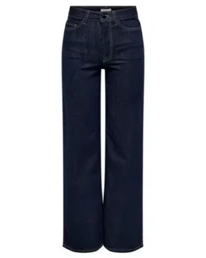 Jeans Wide Denim Oscuro