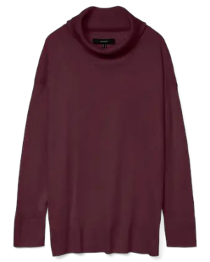 Jersey Cuello Borgoña