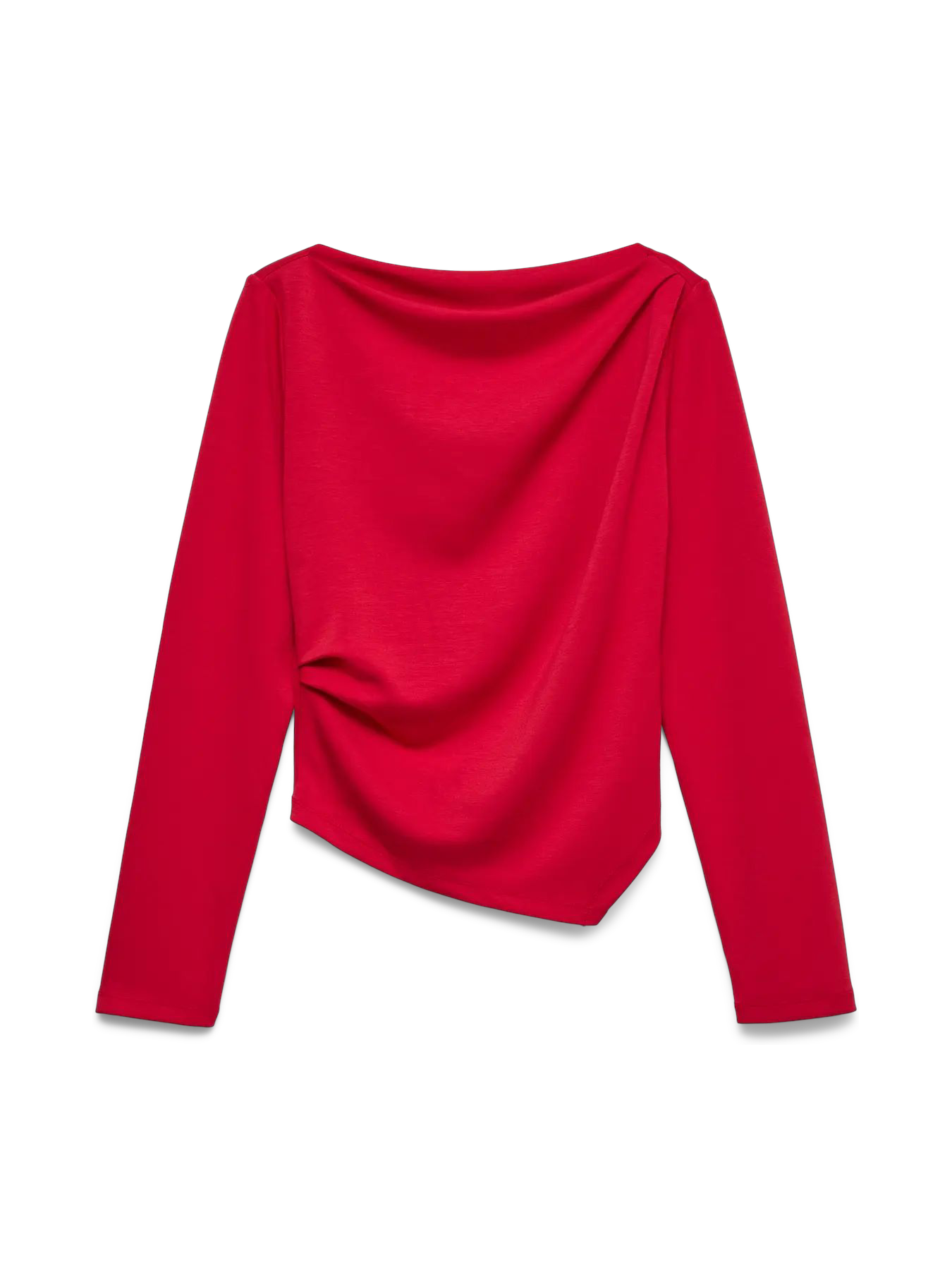 Top Asimétrico Rojo