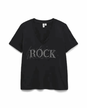 Camiseta Pico Rock Negro