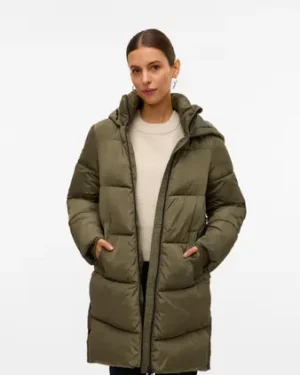 Abrigo Acolchado Verde