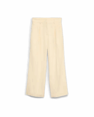 Pantalón Wide Leg Beige