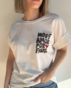 Camiseta Más Amor