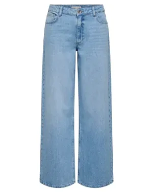 Jeans Wide Azul Claro