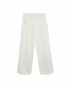 Jeans Wide Blancos
