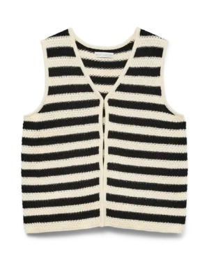 Chaleco Punto Rayas