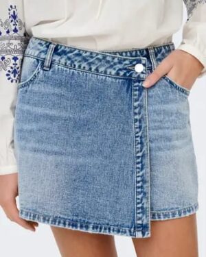 Falda-Pantalón Denim