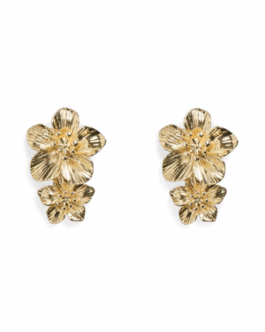 Pendientes Flores Doradas
