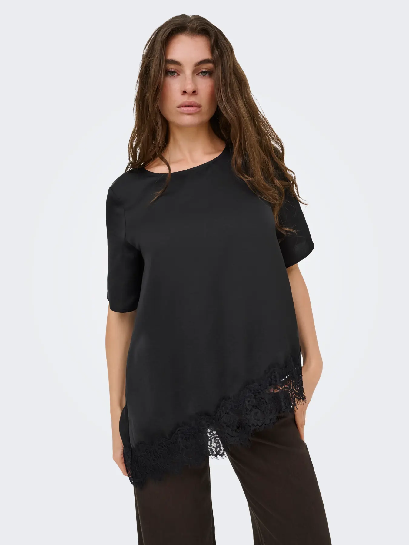 Blusa Encaje Negro