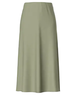 Falda Satinada Verde