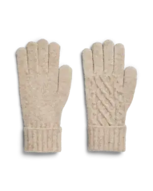 Guantes Beige
