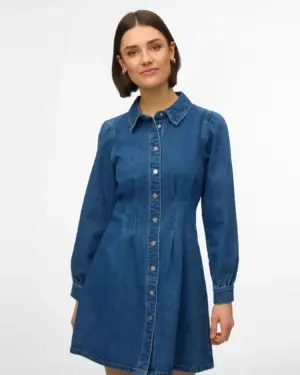 Vestido Denim Abotonado