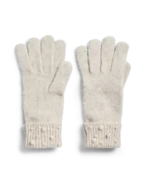 Guantes Perlas Beige